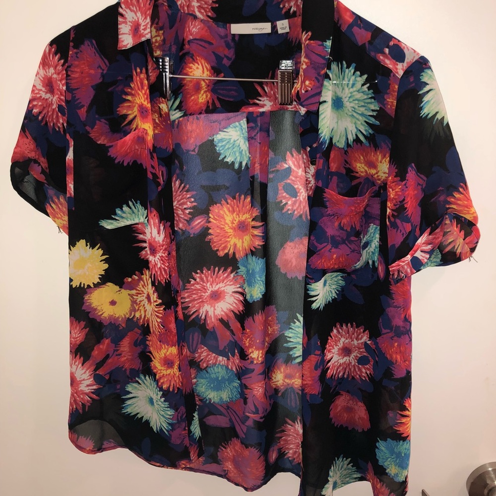 Floral tee